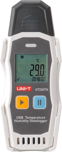 Uni-T digitálny termohygrometer so záznamom dát a USB