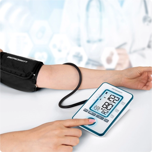 Meranie jedným tlačidlom a veľký LCD displej