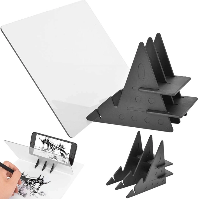 Optická kresliaca doska na prenášanie obrázkov z telefónu a tabletu A5