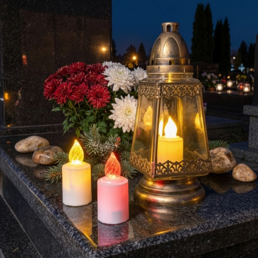 Ideálne do cintorínskeho lampáša a lucerny
