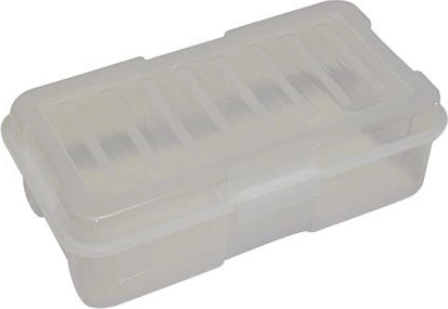Úložný box s klipovým uzáverom 5,6 l, plast, mix farieb
