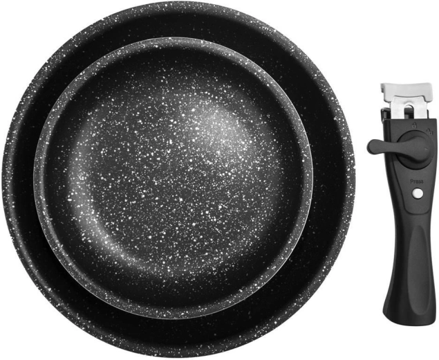 Odnímateľná rukoväť pre maximum miesta