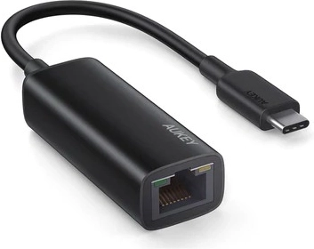 Aukey usb‑c na gigabit ethernet adaptér s led indikátormi