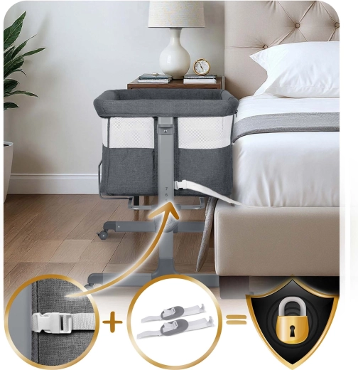 Bezpečné pristrčenie k posteli rodičov