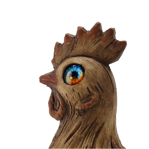 Solárne teplobiele LED oči