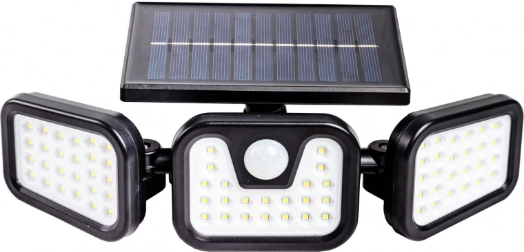 Solárna záhradná LED lampa s pohybovým senzorom a 4 režimami