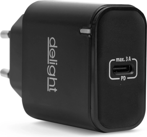 Sieťový adaptér USB-C PD 20 W čierny