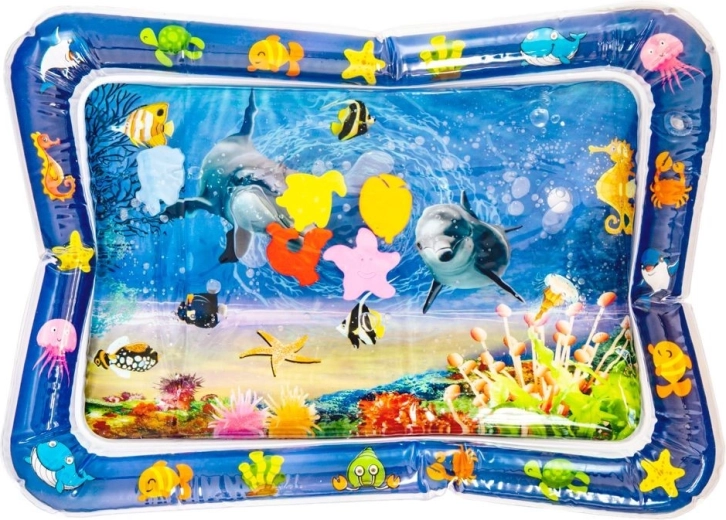 Senzorická nafukovacia vodná podložka pre deti ocean xxl - 1 kus