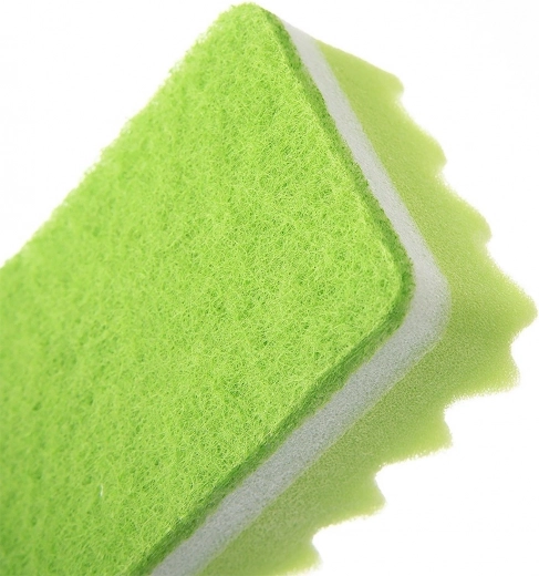 Dvojitý povrch na šetrné aj dôkladné čistenie