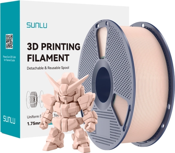 Sunlu PLA+ 2.0 filament pro 3D tlač béžový 1,75 mm
