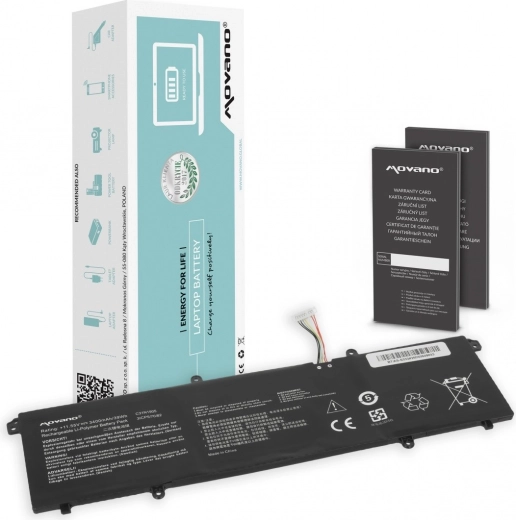 Batéria Movano C31N1905 pre ASUS VivoBook S14/S15 (3400 mAh, 39 Wh)