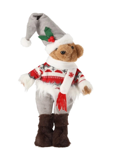 Detailný zimný outfit a mäkké spracovanie