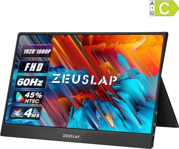 Prenosný dotykový monitor Zeuslap Z15ST 15,6" Full HD IPS