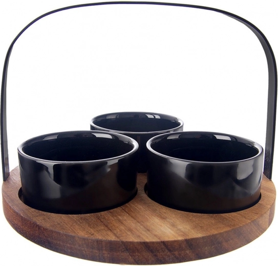 Stabilné uloženie misiek