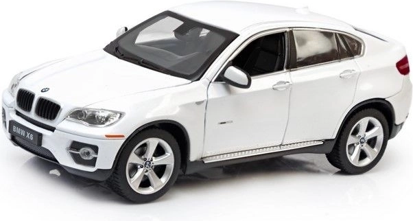 Rastar BMW X6 model auta 1:24 biely - 1 kus