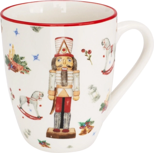 Sviatočný dizajn s motívom luskáčika