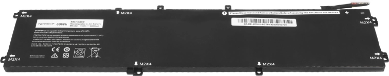 Vysoká kapacita 6000 mAh (69 Wh) pre dlhšiu výdrž