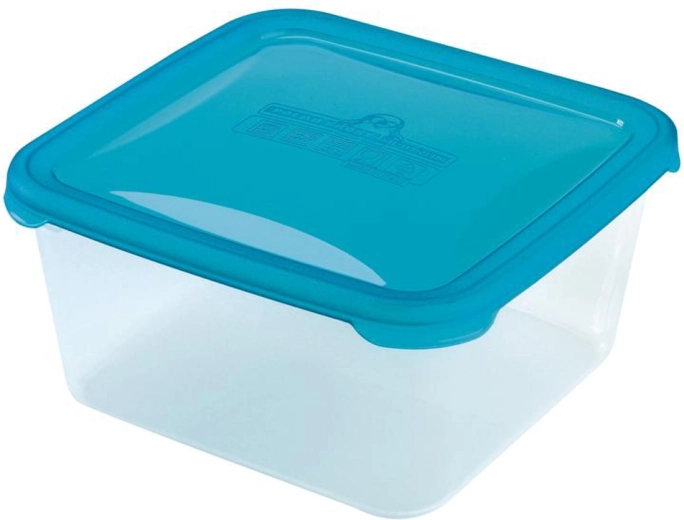 Plastová dóza Heidrun Polar Frost 2,4 l štvorcová