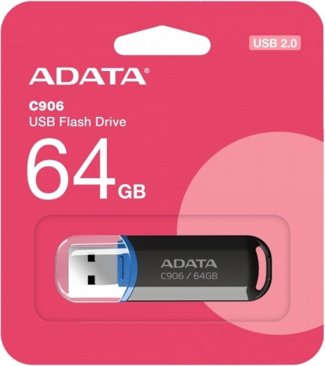 USB flash disk ADATA C906 64 GB USB 2.0 čierny