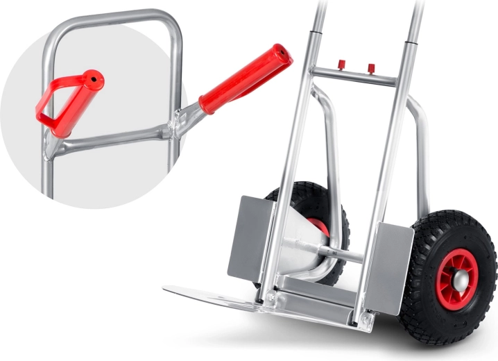 Odolný pozinkovaný rám a istý úchop