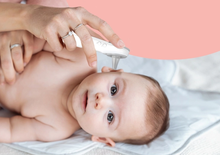 Jednoduché ušné meranie s magnetickým viečkom