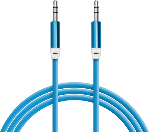 AUX audio kábel s 3,5 mm jack konektormi, 1 m
