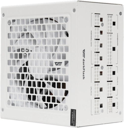 Počítačový zdroj darkFlash 1050 W Gold (biely, ATX 3.1, PCIe 5.1)