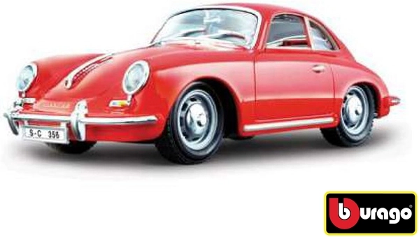 Bburago Porsche 356B coupe ivory 1:24 - 1 kus