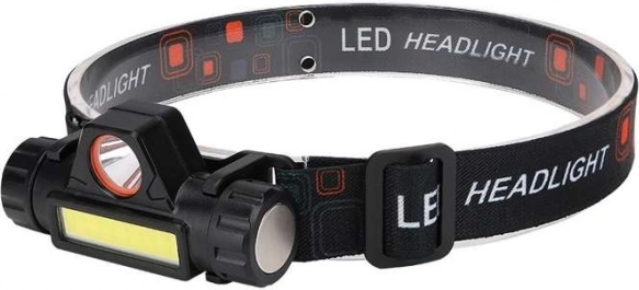 LED čelovka USB