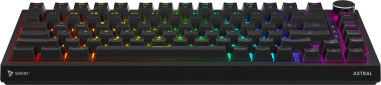 Programovateľné RGB podsvietenie a kompaktné 82-klávesové rozloženie
