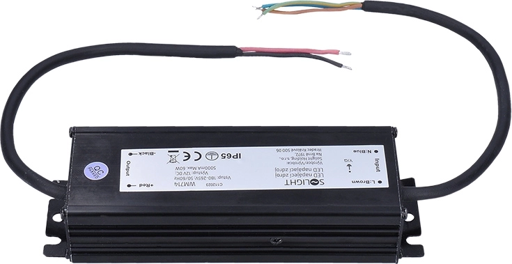 Výkon 60 W pre 12 V LED osvetlenie