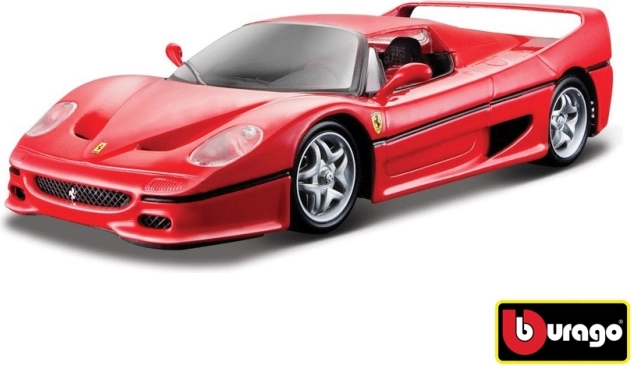 Kovový model Bburago 1:24 Ferrari F50 červená