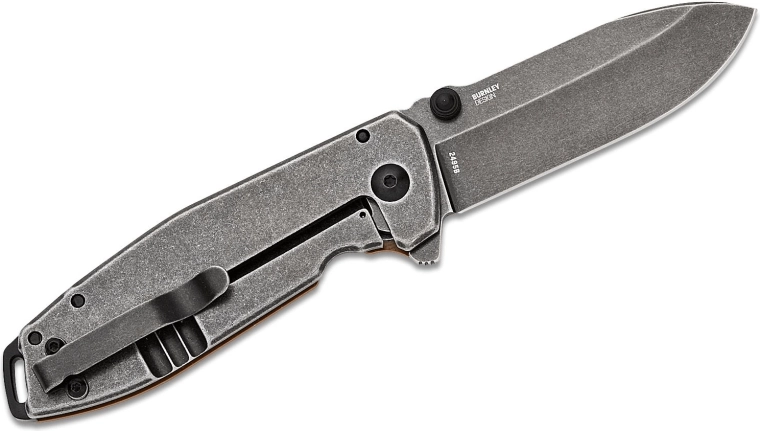 Oceľ D2 s úpravou Black Stonewash