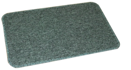 Kúpeľňový koberec 50 × 80 cm multicolor z polypropylénu