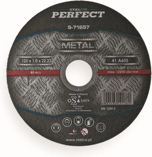 Rezný kotúč na oceľ a nerez 150 × 1,5 × 22,23 mm STALCO