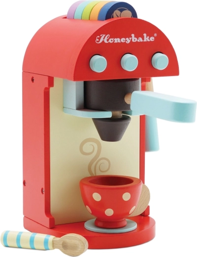 Drevený kávovar pre deti Le Toy Van Honeybake