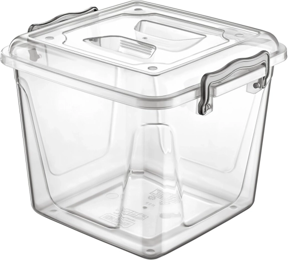 Úložný box Multi štvorcový nízky 8,5 l