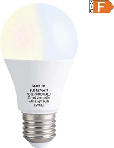 Shelly Duo Bulb Gen3 inteligentná LED žiarovka E27