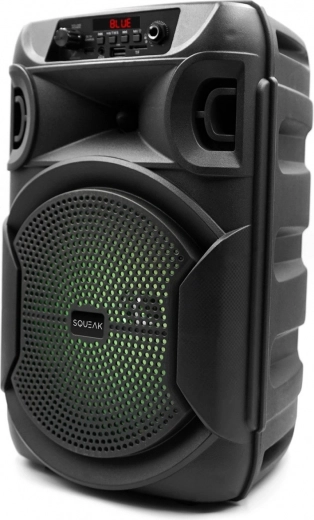 Bluetooth reproduktor Squeak PulseTower s karaoke, 1000 W