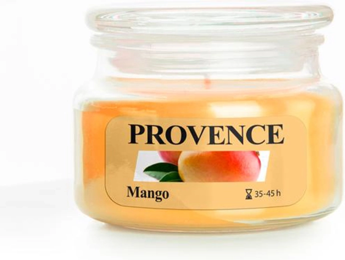 Vonná sviečka v skle PROVENCE mango 45 hodín