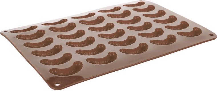 Silikónová forma na rožteky CULINARIA, 30 ks, 35 × 25 × 1,3 cm