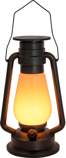 Solárna závesná lampa petrolejka, teplá biela, 72 LED