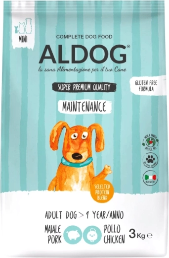 Aldog Maintenance Mini granule pre aktívnych dospelých psov malých plemien 3 kg