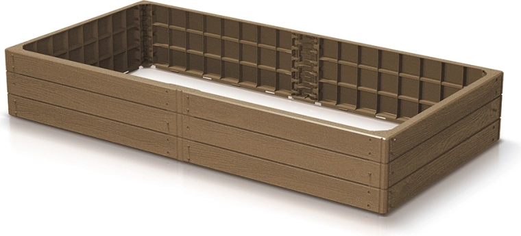 Vyvýšený záhon Base Woody Eco Wood 149 cm – prírodná hnedá