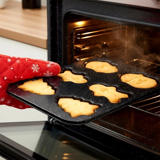 Rovnomerné pečenie a jednoduchá manipulácia