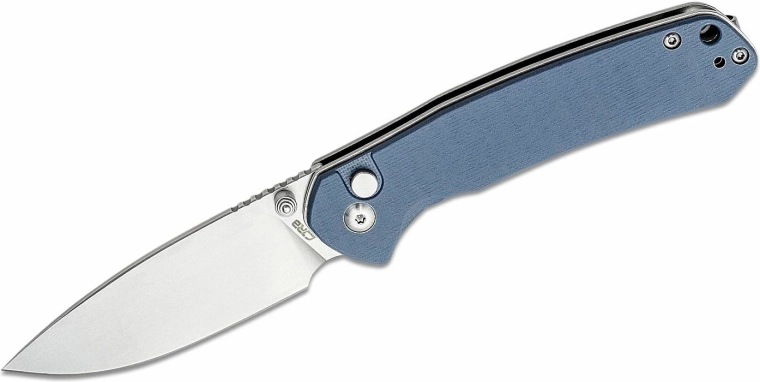 Zatvárací vreckový nôž CJRB Pyrite G10 7,9 cm sivý