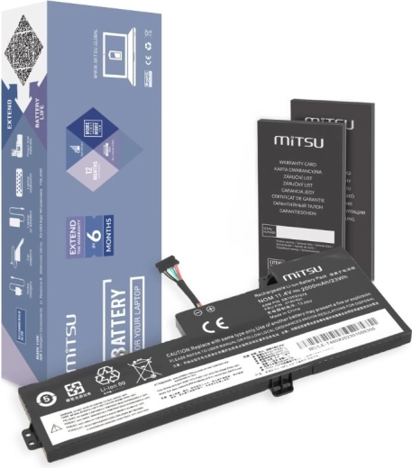Batéria MITSU pre Lenovo ThinkPad T470/T480/A475/A485 (23 Wh, 2000 mAh)