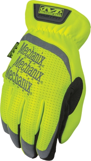 Pracovné rukavice Mechanix FastFit Hi‑Viz žlté XL