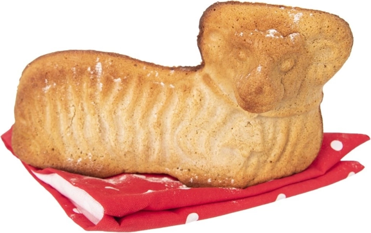 Detailný tvar baránka pre efektné servírovanie