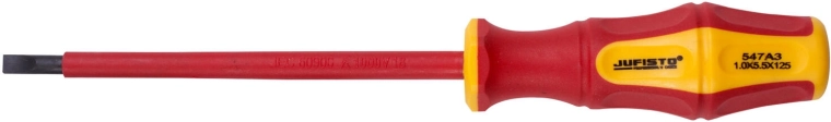 Izolovaný plochý skrutkovač SL 5,5 × 125 mm VDE